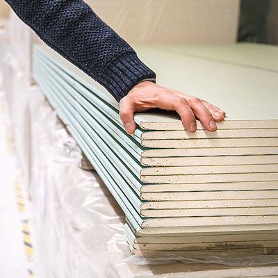 Хорошая цена штукатурная плита доски гипса 15mm декоративная водостойкая для крытого онлайн