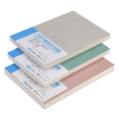 Хорошая цена доска гипса 9.5mm толстая бумажная огнезащитная для внутреннего раздела стены онлайн