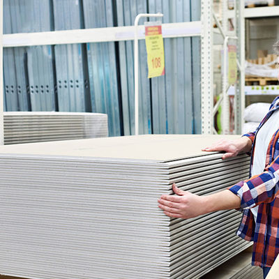 Хорошая цена 4*8Ft Прямая продажа Гипсовая стенная доска 1200X2400Mm Негорячее ядро гипсокартонная плита онлайн