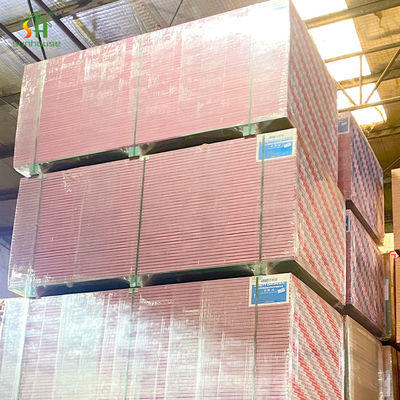 Хорошая цена SUNHOUSE Класс A1 Огнеупорная гипсовая доска 1220X2440Мм 12Мм Огнеупорная гипсокартонная плита онлайн