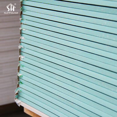 Хорошая цена Spot Goods High Quality 3/8 Inch 1/2 Inch Water Resistant Modern Outdoor & Indoor Use Gypsum Board for Interior Decoration онлайн